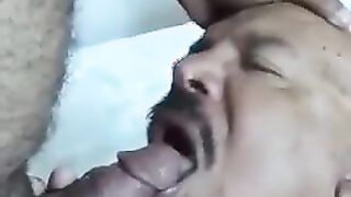 Saddy eat cum