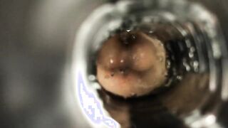 Filipino twink uses cums in fleshlight