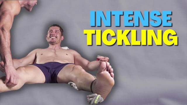 Gay Pornstar Gets Tickled Hard