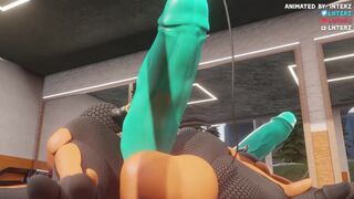 Robot Muscle and Hyper Growth Inflation Animation