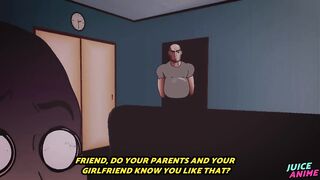 TRAINING BLOWJOB WITH MY OLDER FRIEND - GAY HENTAI YAOI ANIME