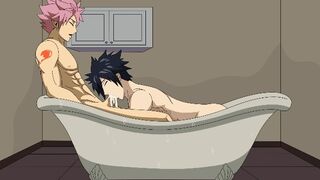 Natsu bangs Gray Anime gay Hentai Yaoi