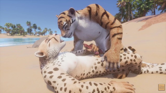 Vida salvaje / porno gay gay sexy (tigre y leopardo)