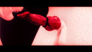 Shower Dance / Yiff Furry Gay Secondlife / Cat & Wolf /