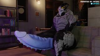 Turian Ass Growth Hyper Animation