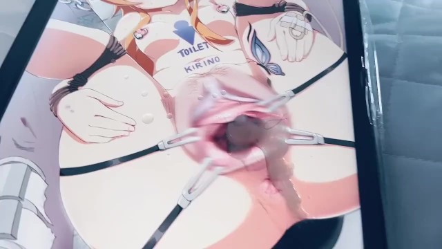 エロアニメ画像に大量ぶっかけ masturbation jakes off bukkake