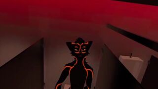 Sneck jerksoff in bathroom stall