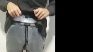 Grown Guy Hiding His ABDL Diaper Fetish under His cloath