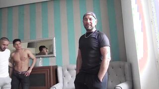sexy arab with tatoos KALID fucking raw the latino Santiago