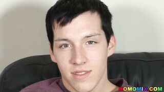 Black haired white guy gets banged by a black thug