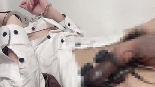 [Pleasure hell] [Handcuffs ✖️ Glans ✖️ Nipples ✖️ Anal] Automatic vibes attack