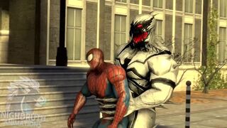 Symbiote LUST, Venom & AntiVenom Muscle growth fuck