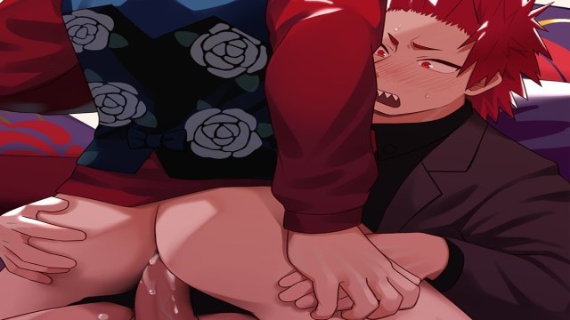 Kirishima x Bakugou - My Hero Academi Sex Gay / Boku no