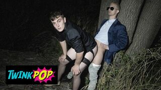 TWINKPOP - A Piss In The Woods Turns Into A Wild Bang