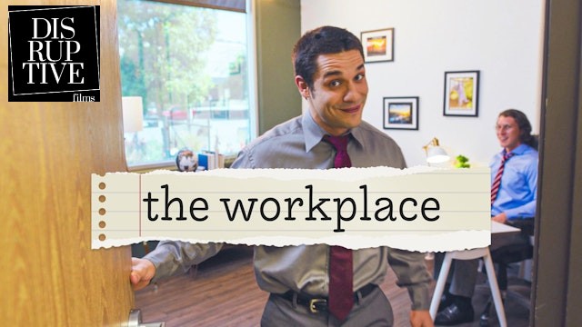 Awkward Hunk Finally Screws Boss At Work - The Office Gay Parody