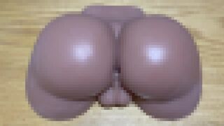 【既婚リーマン】男性型巨大オナホールに中出ししてみました！