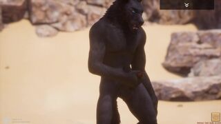 Wild Life / Male Furry's Jerking off Compilation HD / Werewolf,Tiger,Lion,Minotaur
