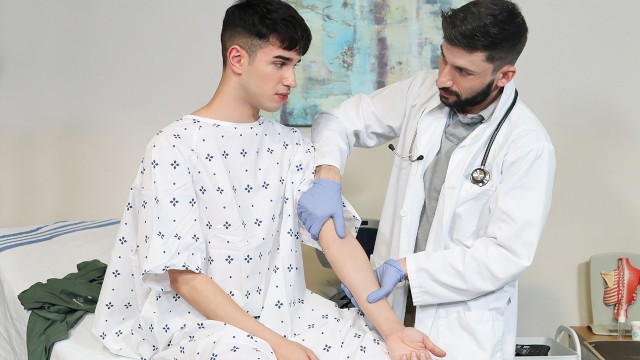 The Creepy Doctor Extract Semen From The Cutest Twink On Campus For
