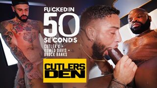 Fucked in 50 seconds with Cutler and Romeo taking turns in Brock