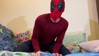 Hot Deadpool shows his ass