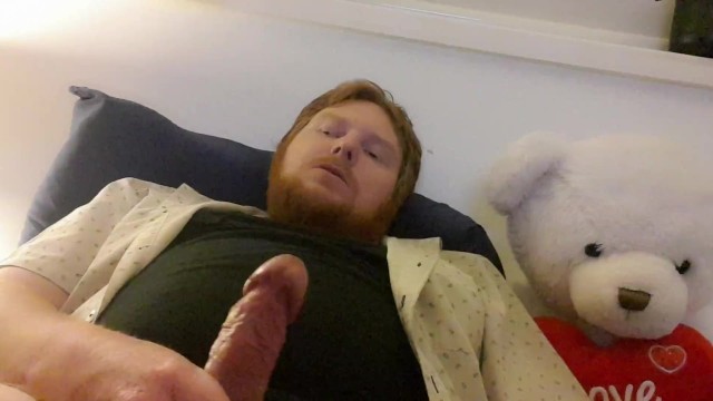 Very thick cock cums alot