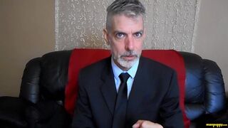 Counselor gives you a clenched fist handjob