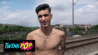 TWINKPOP - Sexy Twunk Just Does His Daily Routine But Gets Interrupted