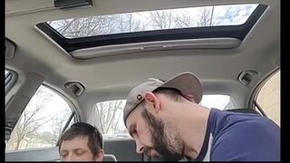 Blowing my verbal thug neighbor in public