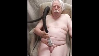 Masturbating with a shop vac