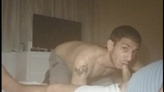 Sucking my Stepdad Dick While he is resting