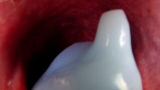 Internal View Large Bad Dragon Rex Fucks And Cums In My Ass