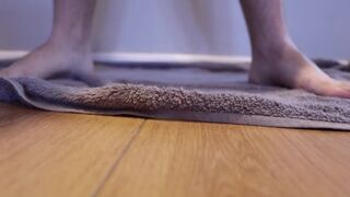 Straight Boytoy tries butt plug and ends up cumming from riding dildo