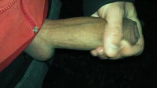 Middle east bro cums on used condom thrown out at public