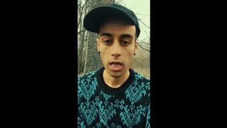 Twunk want to swallow cum after blowjob but accidentally spits it