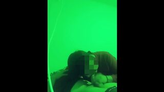 My married neighbor stayed after the party and I end up sucking