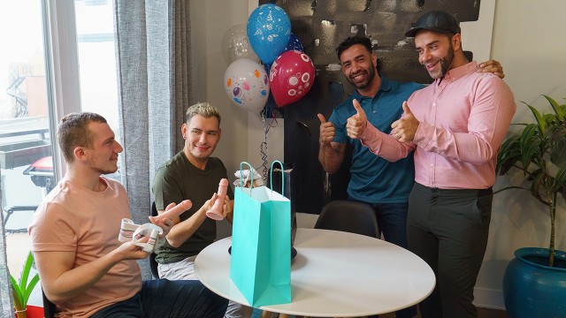 Step Dads Mateo Zagal & Teddy Torres Celebrate Step Sons Birthdays With